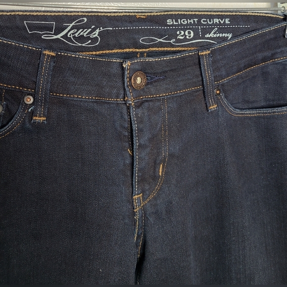 Levi's Slight Curve Skinny Jeans Size 29 ×32 - Picture 5 of 7